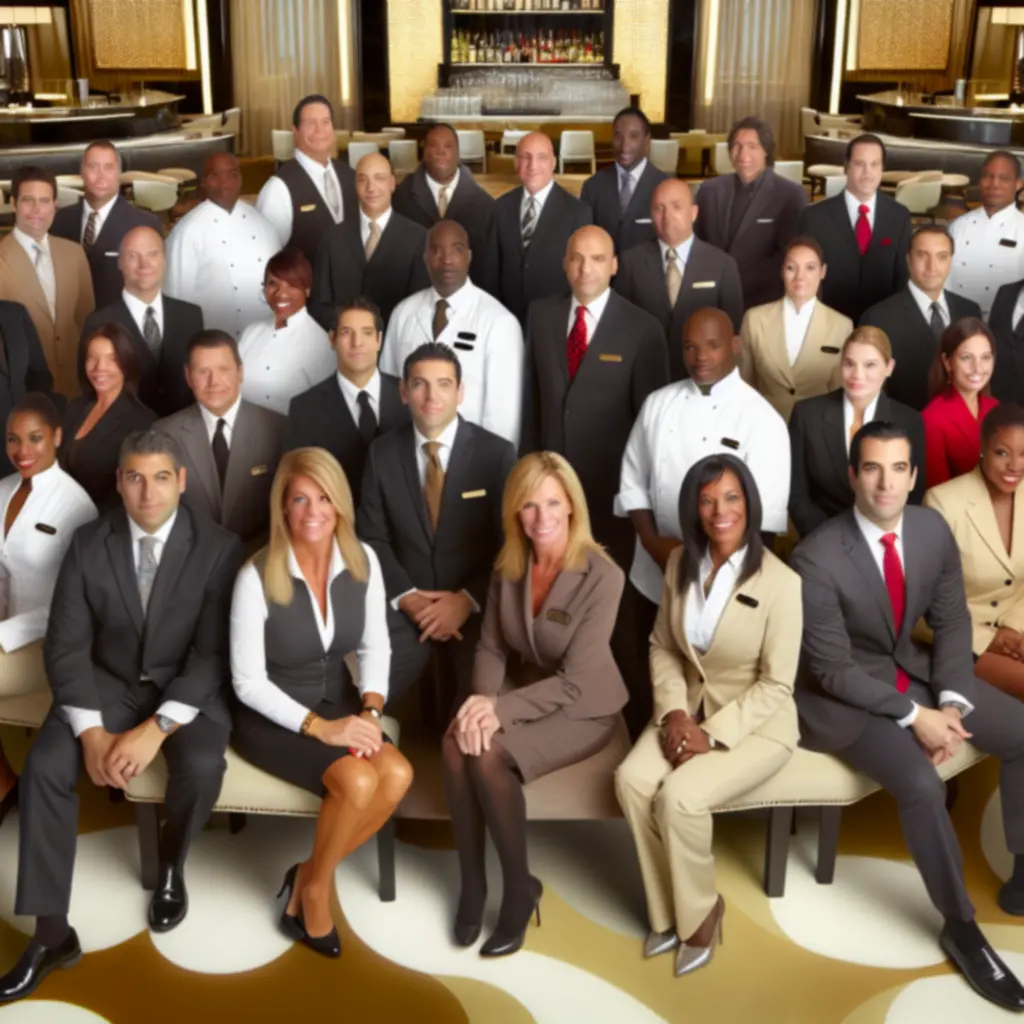 Portrait of a GraytonLux General Manager in a hotel lobby