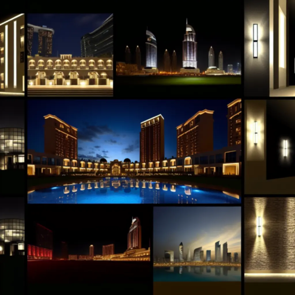 Cinematic panorama of GraytonLux casino hotel destinations around the world