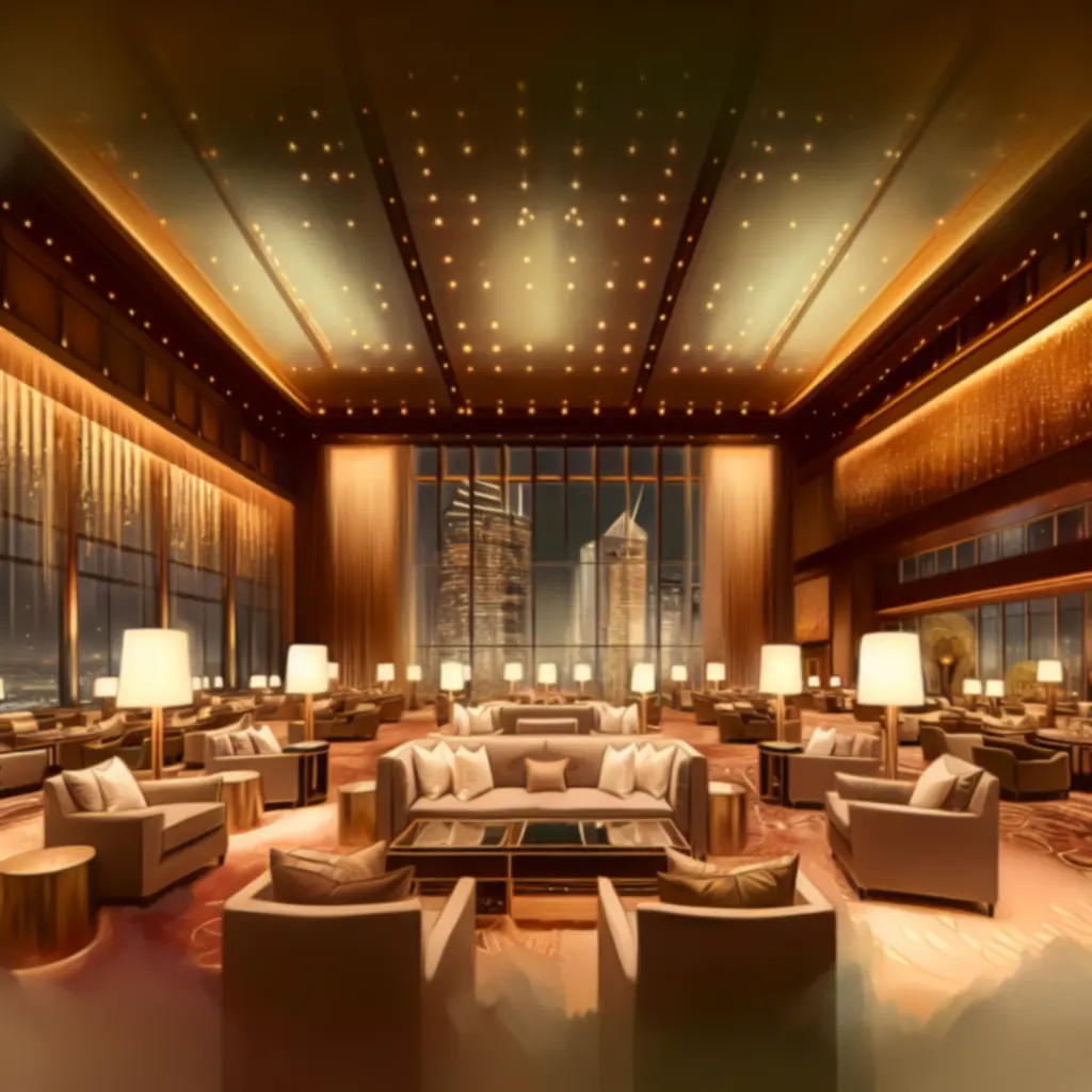 Opulent GraytonLux Asian ballroom styled for a luxury corporate gala